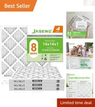 14X14X1 Merv 8 Air Filters 4-PACK Optimal Dust Control For Any Home. Fixed Price $33.42.