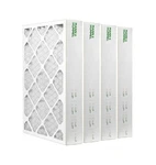16X25X4 Merv 8 Pleated Furnace Air Filters. Pack (actual Depth: 3-3/4"). Fixed Price $56.95.