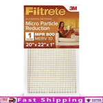 Mpr 800 Air Filter 20X22X1 Merv 10 Pleated Hvac System Dust Pollen Mold Spore. Fixed Price $28.21.