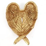 Home Reflections 14" Gold Angel Wing Decorative Tray Holiday. Fixed Price $43.99.