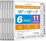 Pack 16X16X1 Air Filter Merv 11 Electrostatic Pleated Furnace. Fixed Price $25.99.