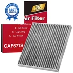 Puroma Cabin Air Filter With Activated Carbon, Replacement 7.8" X 8.5" 1". Fixed Price $19.94.