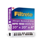 3M NDP02-4IN-4 Allergen Reduction Deep Pleated Filters 20X20X4 In. (pack Of 4). Fixed Price $130.65.