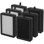 6 Pack Replacement Filters For LV-H128, Puurvsas, Rovacs Air Purifiers, Hepa .... Fixed Price $43.60.
