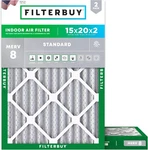 Filterbuy 15X20X2 Merv 8 Air Replacement Hvac Furnace. Fixed Price $64.85.