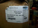 Aerostar Soniq Pocket Air Filter 24H X 24W 26 M11 45% Ea. 765658 Pkt Dsg. Fixed Price $49.99.