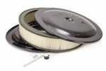 Moroso 65912 Air Cleaner - Aluminun 14" X 3" Raised Bottom Black. Fixed Price $123.99.