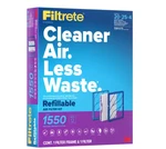 Filtrete X 25 Refillable Air Filter Starter Kit, Mpr 1550, 3M, RS2003-4-1. Fixed Price $84.95.