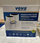 New 2PK Veva Blueair-blue PURE-411 For Hepa Filter Purifier Particle/carbon. Fixed Price $21.99.