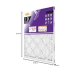 HDX1P9-012025 Superior Pleated Air Filter Fpr *lot Of 6*. Fixed Price $104.95.
