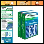 19X20X5 Merv 13 Air Filters (2-PACK) Pleated Hvac Furnace For Aller. Fixed Price $174.99.