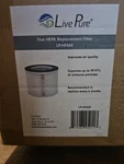 Livepure True Hepa Replacement Filter (model LP-HF460) Air Purifier. Fixed Price $30.00.
