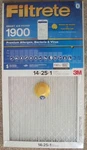 3M Filtrete Premium Bluetooth 1900 Smart Air Filter 14 X 25. Fixed Price $49.95.