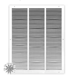 16" X 26" Return Air Grille - Sidewall And Ceiling Hvac Vent Duct Cover White. Fixed Price $58.00.