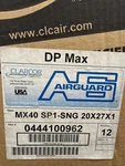 BOX/12 Airguard Medium/high Efficiency Filter MX40 SP1-SNG 20"X27"X1 Dp Max. Fixed Price $129.99.