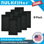 2 4 8 Pack Premium Holmes HAPF31 Carbon Filters By Bulkfilter. Fixed Price $20.99.