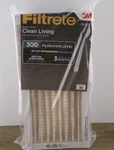 6 Pack 3M Filtrete Clean Living Basic Dust Filter Mpr 300 10 X 20 New L1. Fixed Price $34.99.