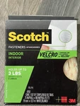 3M RF4760 Scotch White Indoor Reclosable Fastener 3/4 In. X 15 Ft.. Fixed Price $14.99.