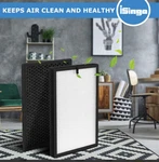 Isingo True Hepa Replacement Filter For Air Purifier, 1-PACK. Fixed Price $25.00.