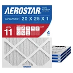 Aerostar 20X25X1 Merv 11 Air Filter, Count, Actual Size (19.75 24.75 0..... Fixed Price $53.47.