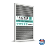 18X24X1 Reusable Air Filter Washable Electrostatic Hvac Furnace Merv Lasts. Fixed Price $75.75.