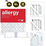 Allergy 20X20X1 Merv 11 Pleated Air Filter - Made In The Box Of 6, White. Fixed Price $95.69.