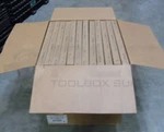 New Box Of 12 Glasfloss PTA24242 Air Filters 24X24X2. Fixed Price $180.00.