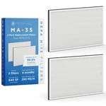 Medify Air MA-35 Genuine Replacement Filter For White Silver. Fixed Price $154.60.