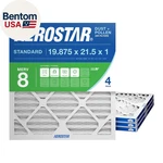 19.875X21.5X1 Merv - 4 Count High Efficiency Pleated Hvac, Furnace & Air Con. Fixed Price $64.71.
