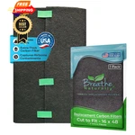 Breathe Naturally Universal Cut To Fit Carbon Activated Air 1 Pack, Black. Fixed Price $30.98.