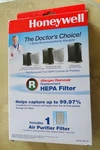 Honeywell HRF-R1 Hepa Purifier Filter -captures Airborne Allergens Pollens. Fixed Price $12.95.