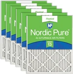 16X20X1 (15 1/2 19 3/4) Pleated Merv 13 Air Filters Pack. Fixed Price $89.32.