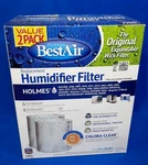 New 2 Pack Bestair H65 Humidifier Filter For Sunbeam, Bionaire, Ge. Fixed Price $20.00.