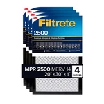3M 2500 Series Filtrete 1" Filter, 20 X 30 (pack Of 4). Fixed Price $68.99.