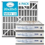 Trion Air Bear 259112-103 (4 Pack) Pleated Furnace Filter 20"X20"X5" Merv. Fixed Price $117.90.