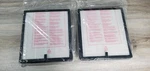 2 Pk Air Purifier Filters Replacement True Hepa Carbon Scrubber Cleaners.... Fixed Price $29.28.