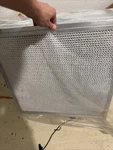 Vevor Hepa Filter Efficiency: 99.99% Size: 24''X24''X11.5. Fixed Price $115.00.