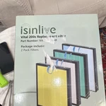 Isinlive Vital 200S Pleated Air Purifier Replacement Filter Pack. Fixed Price $21.99.