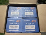 Aprilaire 413 Merv Genuine Filters 16X25X4 Whole House Purifier 4-PACK. Fixed Price $219.95.