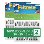 Filtrete Electrostatic Air Filter 700 Mpr 703DP5-2PK1E, 20 In X 25. Fixed Price $43.45.