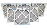 Qty 7 New Grainger Air Handler 4E505 Pleated Filters, 12"X12"X1", Merv. Fixed Price $34.99.