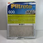 4 Pack 3M Filtrete Air Filter Mpr 600 Reduce Dust Pollen Mold Pet Dander. Fixed Price $49.95.