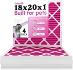18X20X1 Air By Color Changing Filters For Cat And Dog Odor Merv. Fixed Price $118.55.
