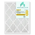20X20X2 Accumulair Merv 8 Pleated 2-INCH Filter (6 Pack). Fixed Price $60.61.