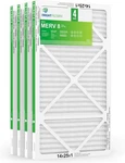 Trightfilters 14X25X1 Air MERV-8 Pleated Conditioner Hvac Furnace 4PCS. Fixed Price $32.99.