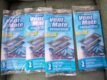 Vent Mate, Un-scented Air Filters Antibacterial Set Of 8 Sealed. Fixed Price $17.00.