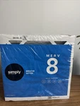 (qty 6) Simply SI6PK 10X10X1 Air Filter Merv 8 Furnace For Hvac. Fixed Price $24.99.