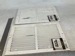 Metal Fab MFRG148W 14" X 8" Return Grille Sidewall Ceiling Duct Cover Pair Q. Fixed Price $38.24.