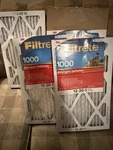 Filtrete 12X20X1 Allergen Defense Air Filter 1000 Mpr Lot Of 4. Fixed Price $30.00.