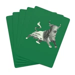$100 Bill Bull Shape Playing Cards Fun Stock Market Poker. Fixed Price $17.95.